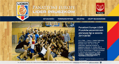 Desktop Screenshot of liderpruszkow.pl